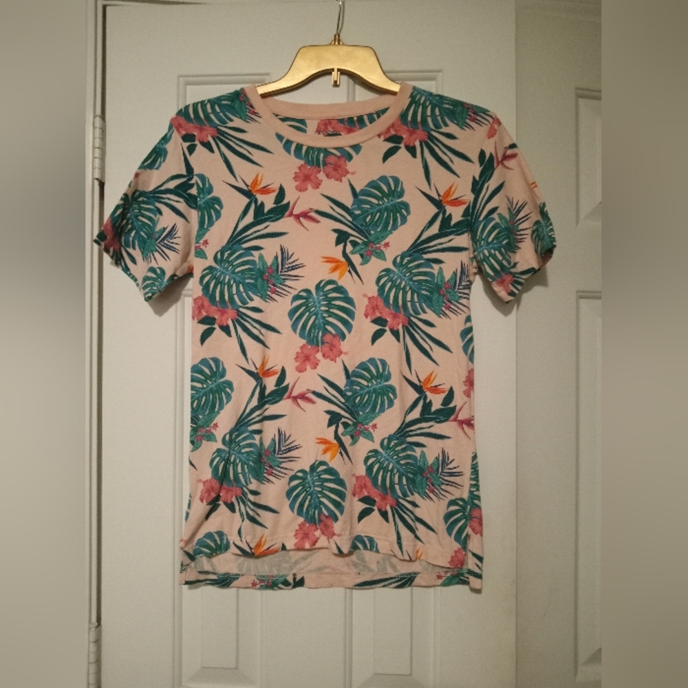 Tropical Print Tee